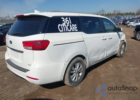 2015 Kia Sedona Lx z USA, uszkodzony, nr VIN KNDMB5C11F6076331